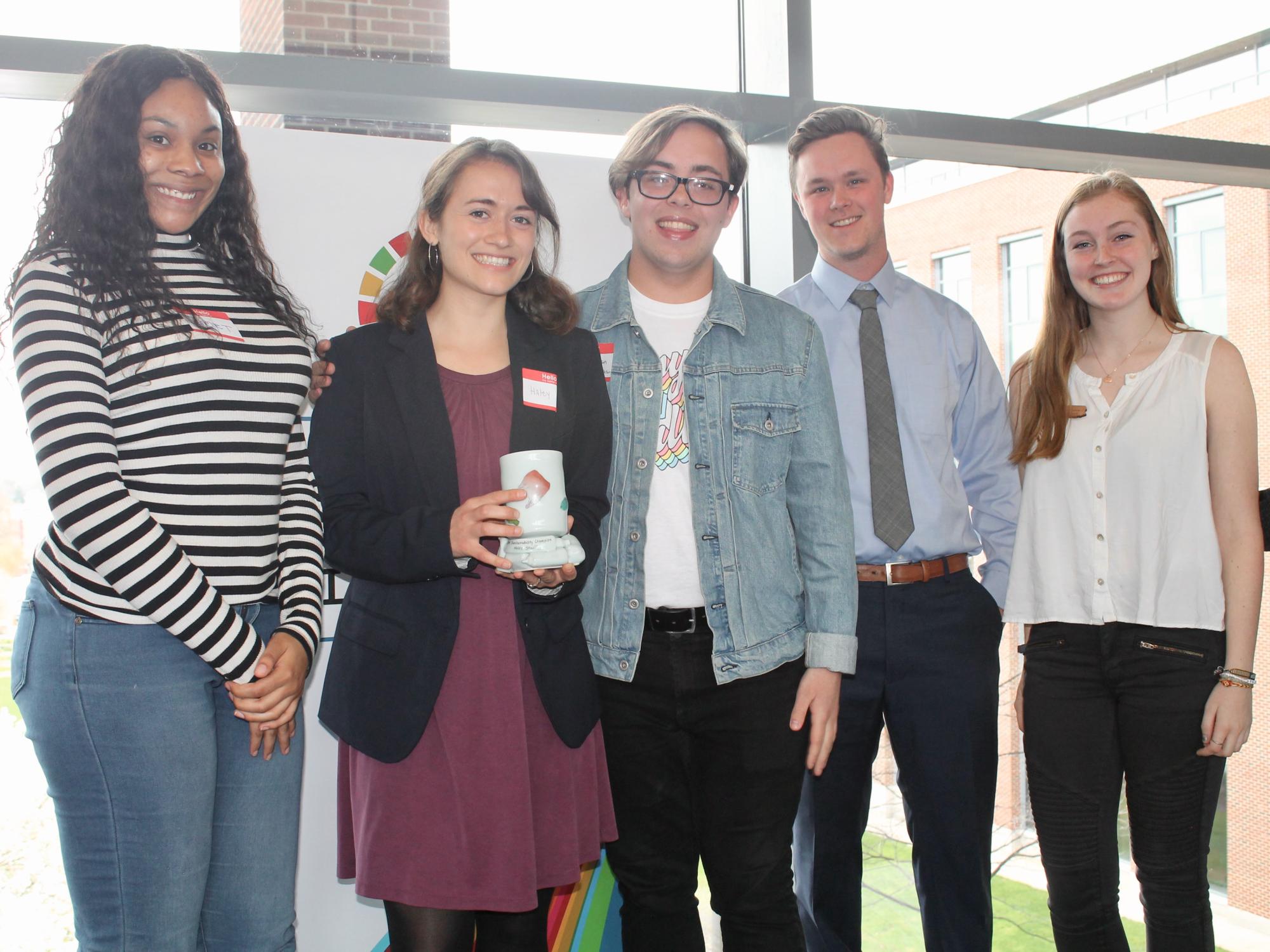 Student Sustainability Award Winner Haley Stauffer