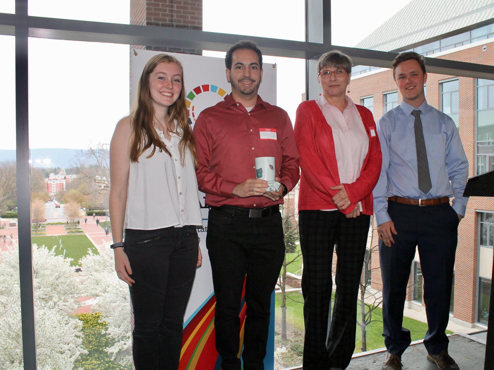 Student Sustainability Award Winner Paulo Soares