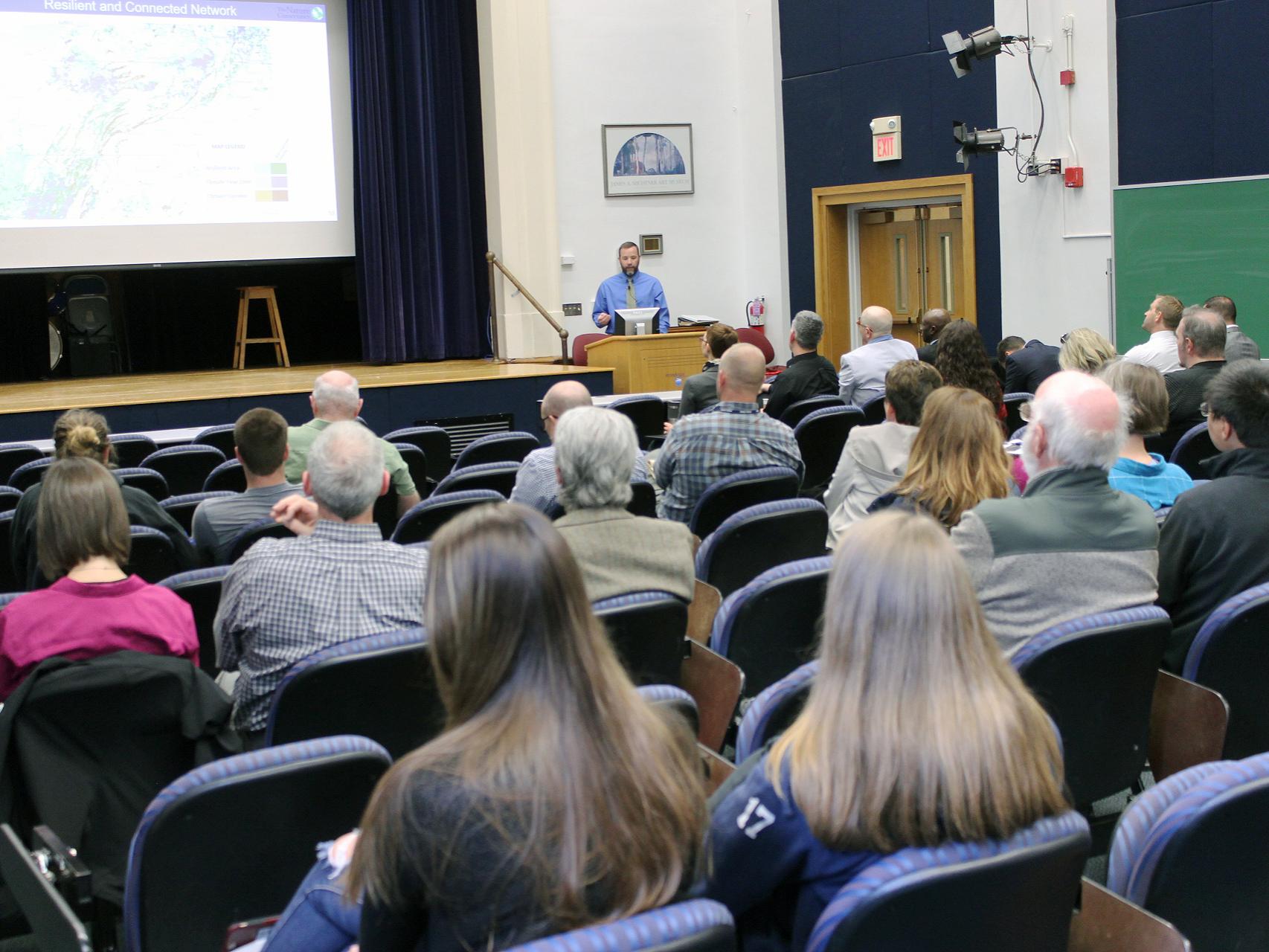 OPP's Michael Prinkey Speaks at Mont Alto Forum on Solar Array