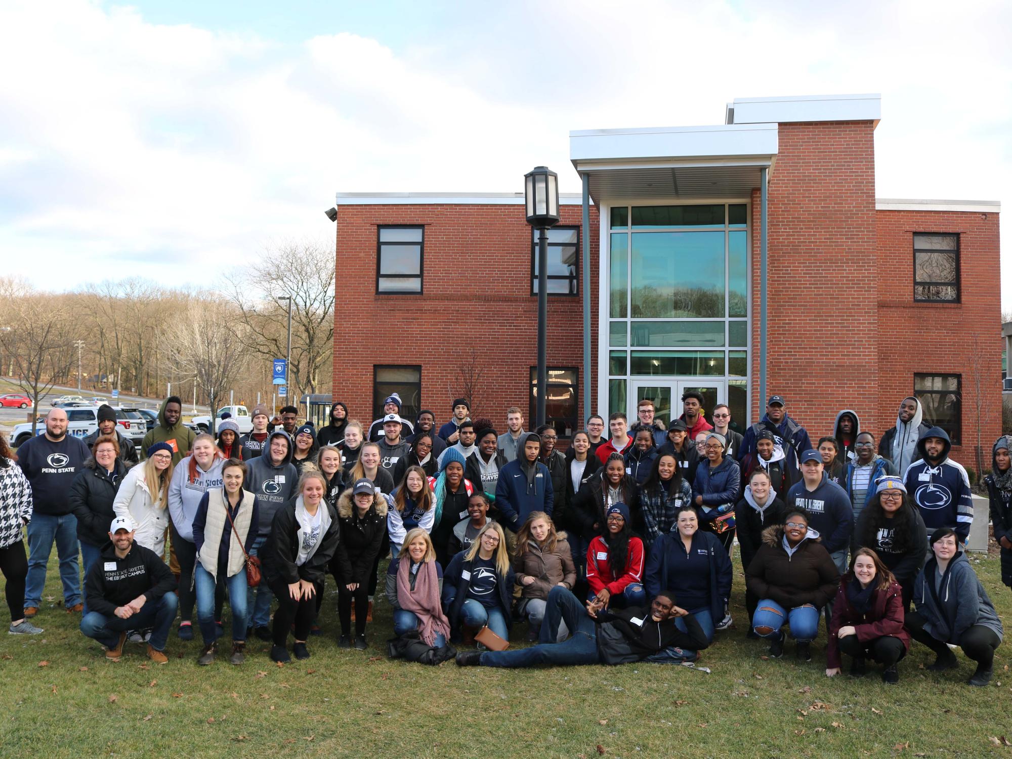 group of volunteers