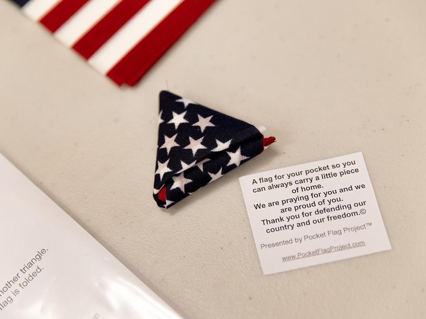Folded American Flag