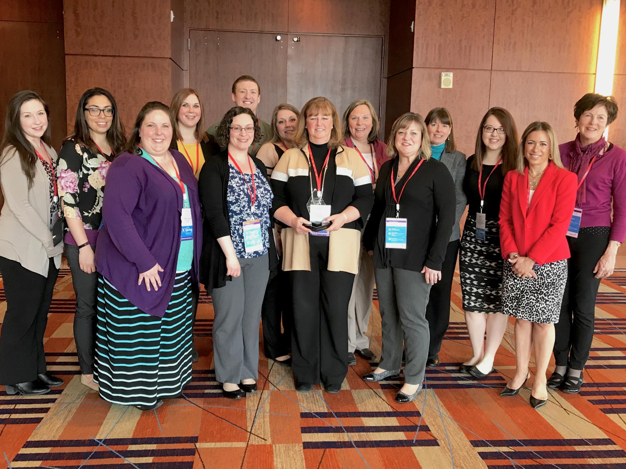 Members of the Penn State HR team and the HR Excellence Award
