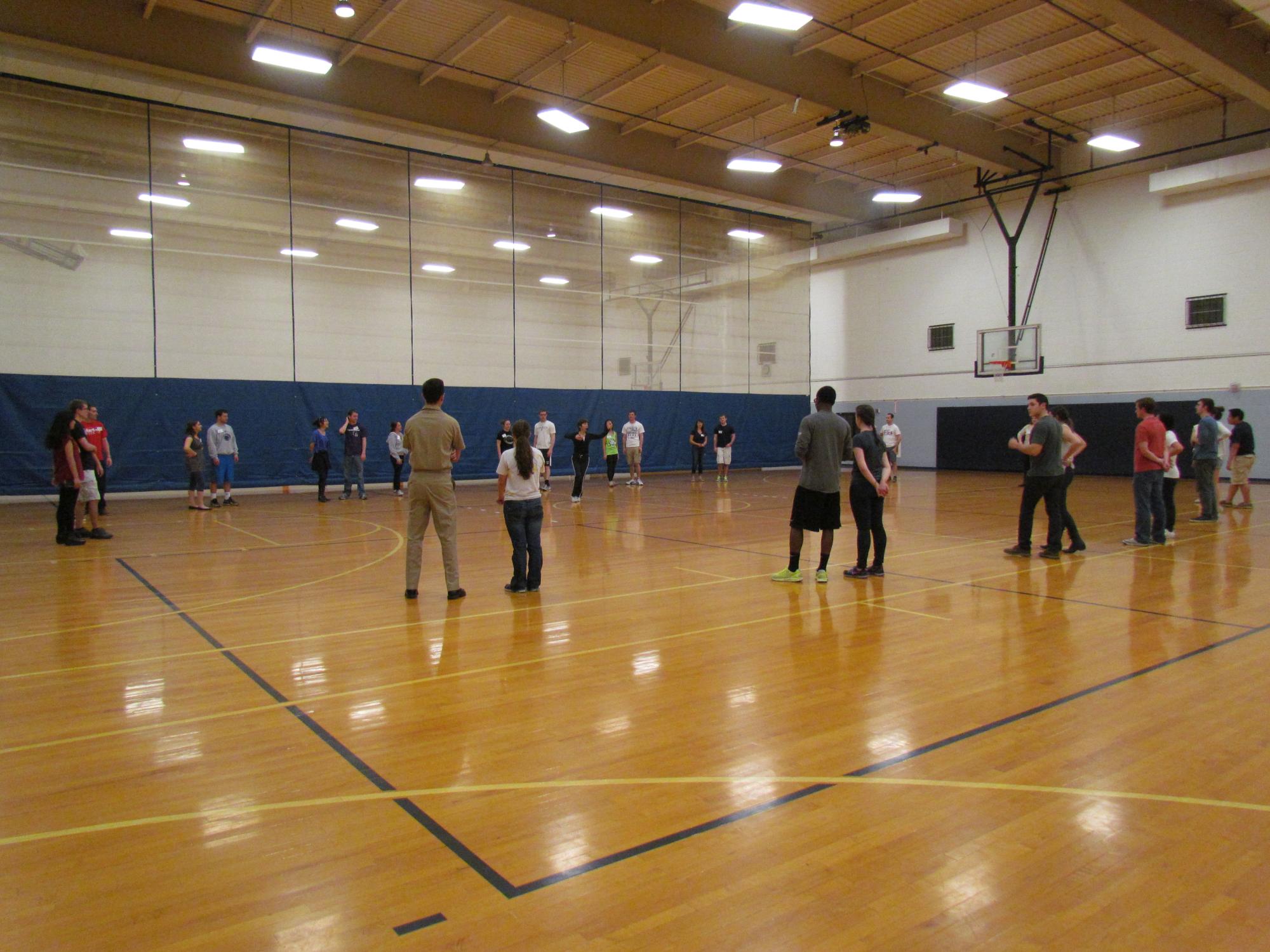 KINES 017 Ballroom Dance class gym
