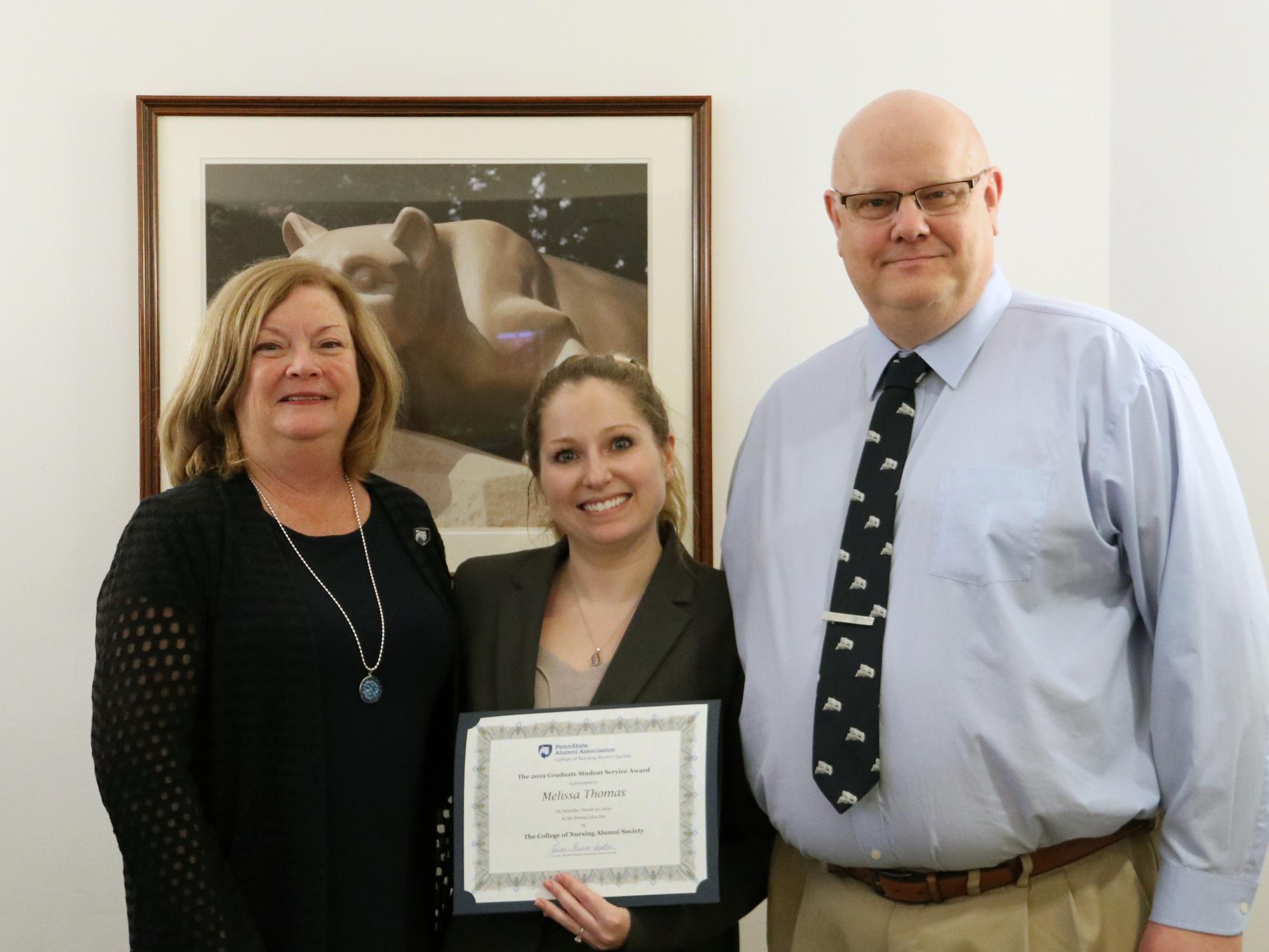 Dean Laurie Badzek, Melissa Thomas, and Lester Griel
