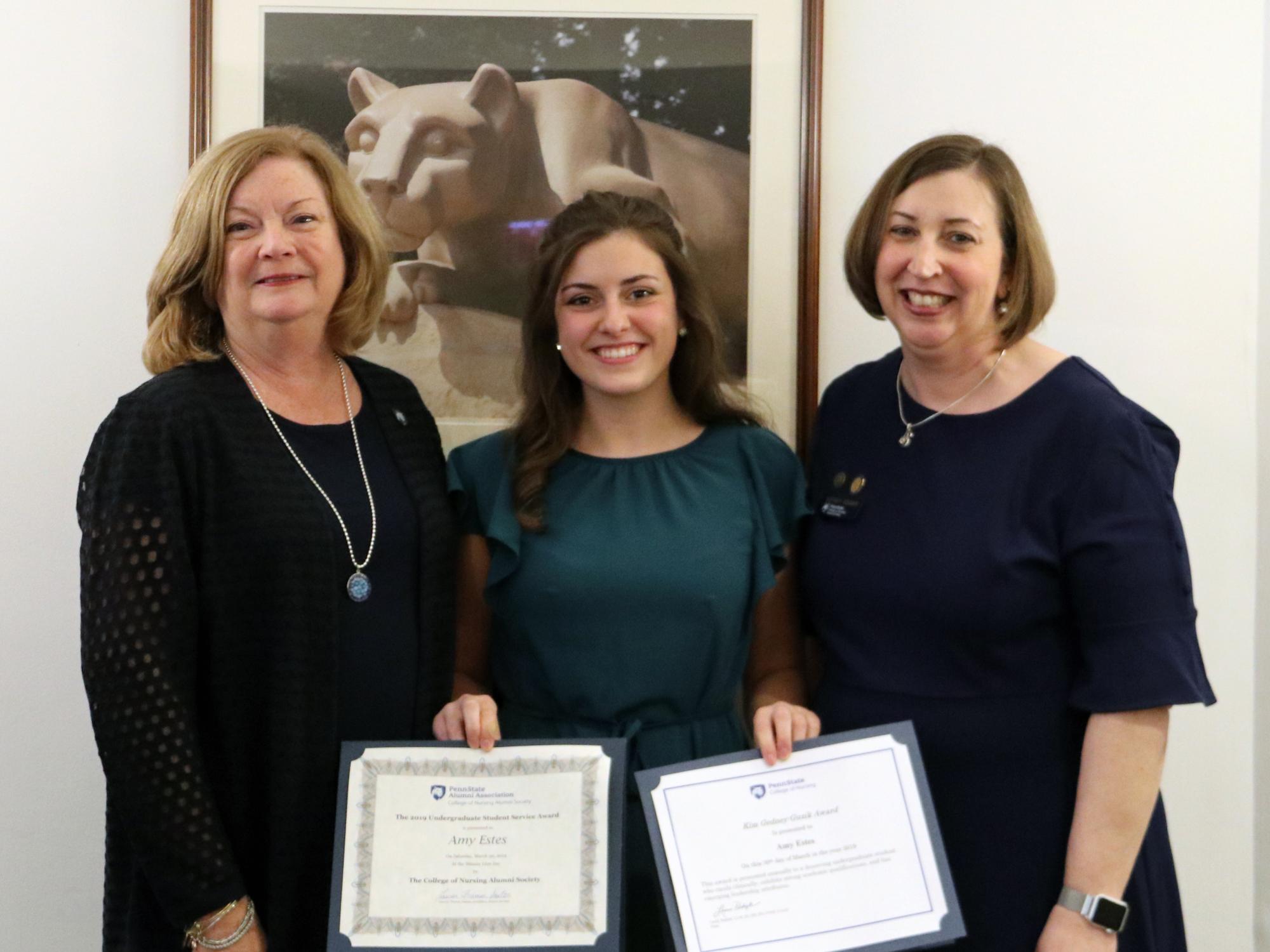 Dean Laurie Badzek, Amy Estes, and Wendy Edgar