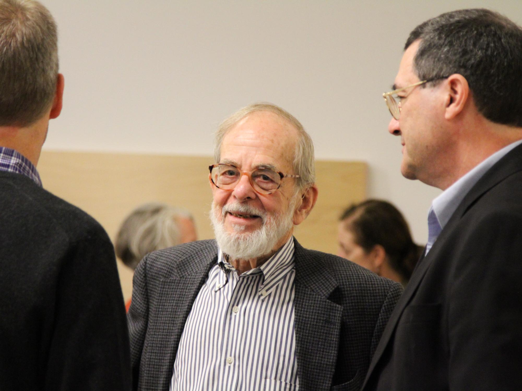 Jim Goodfriend speaking with Patrick McGrady and Andy Schulz