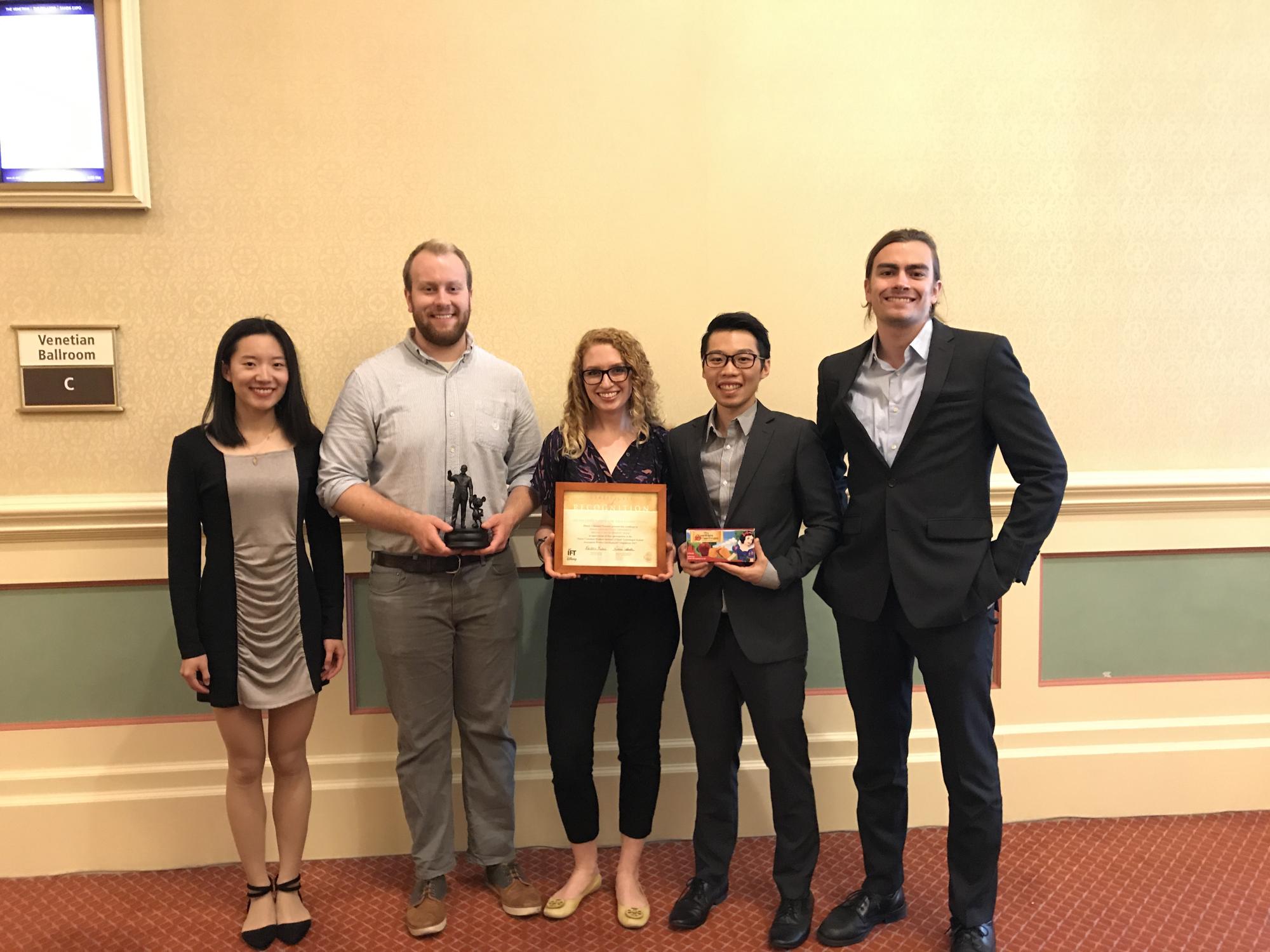 IFT Disney competition champions 2017