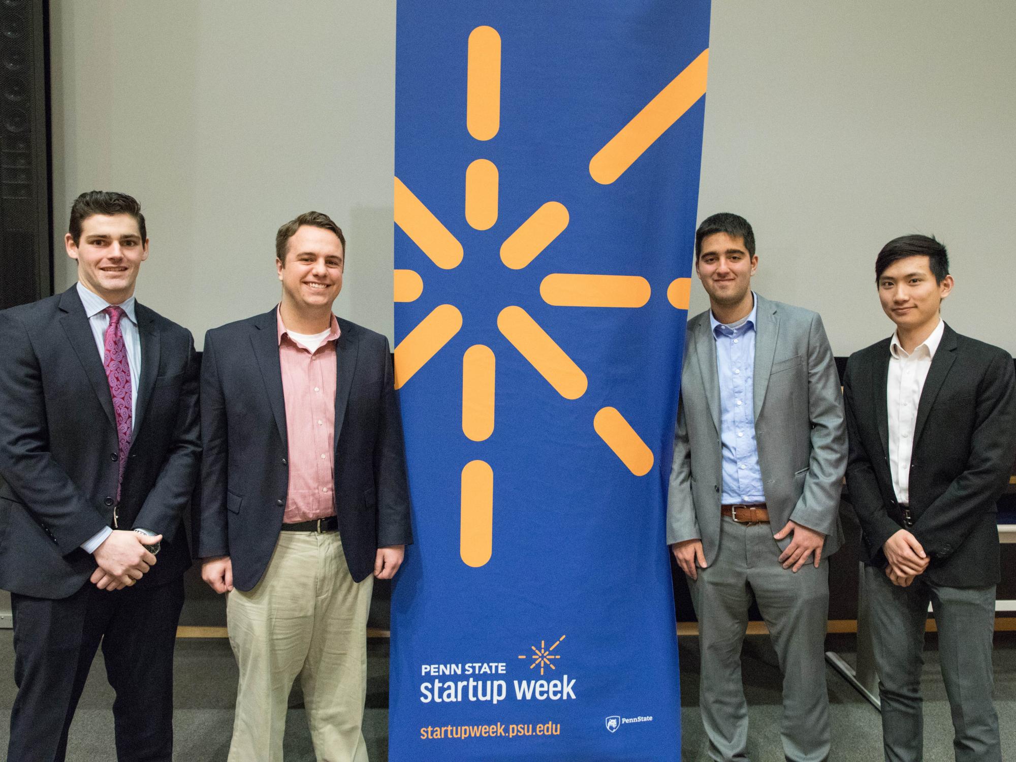 HemoGo team members at Startup Week
