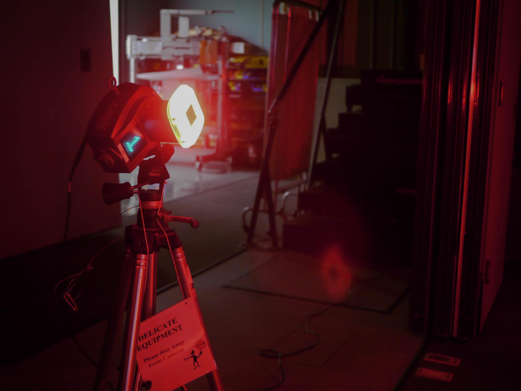 An infrared camera in the lab 