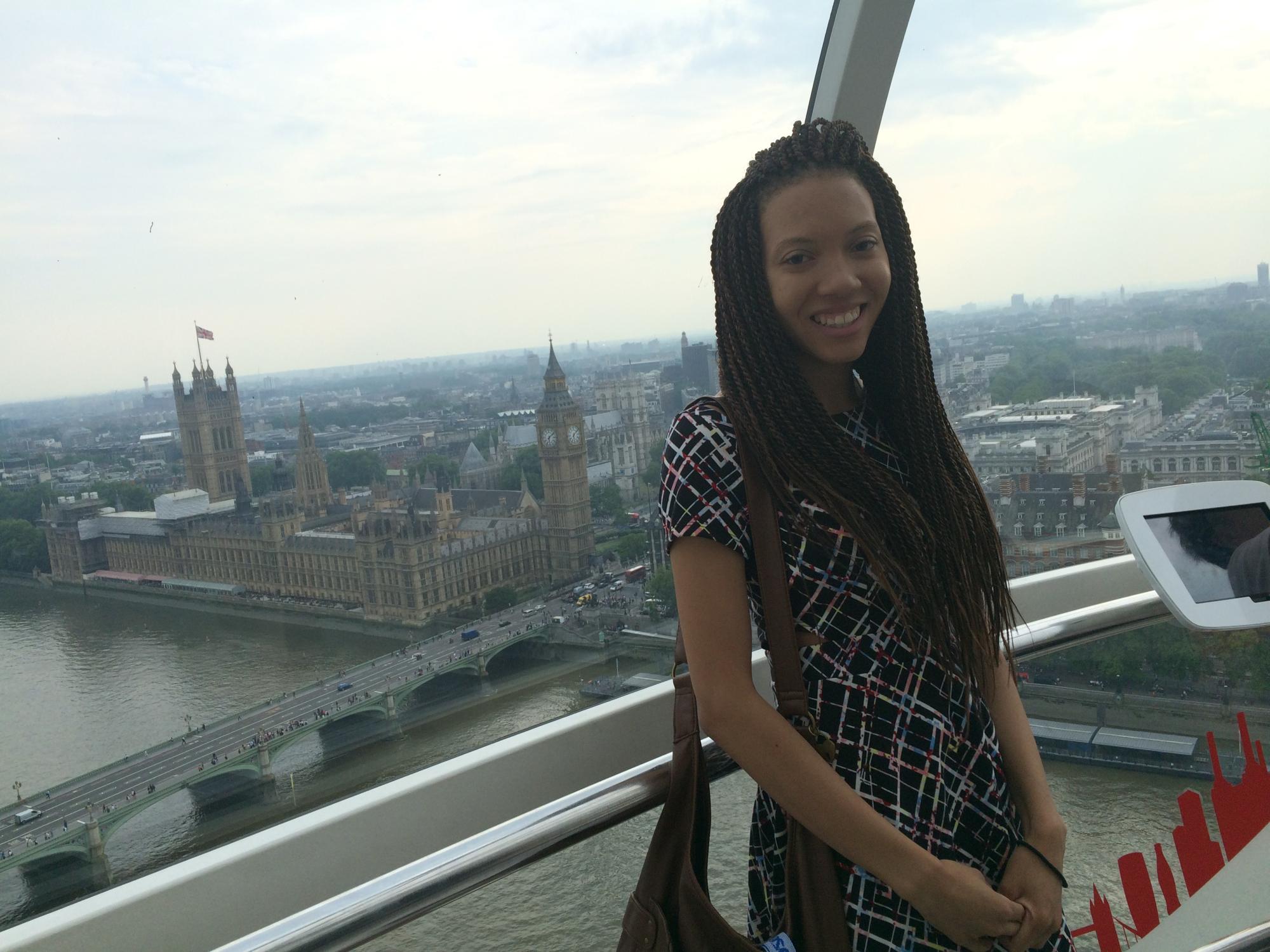 Jennifer Thompson interned with a publishing company in London