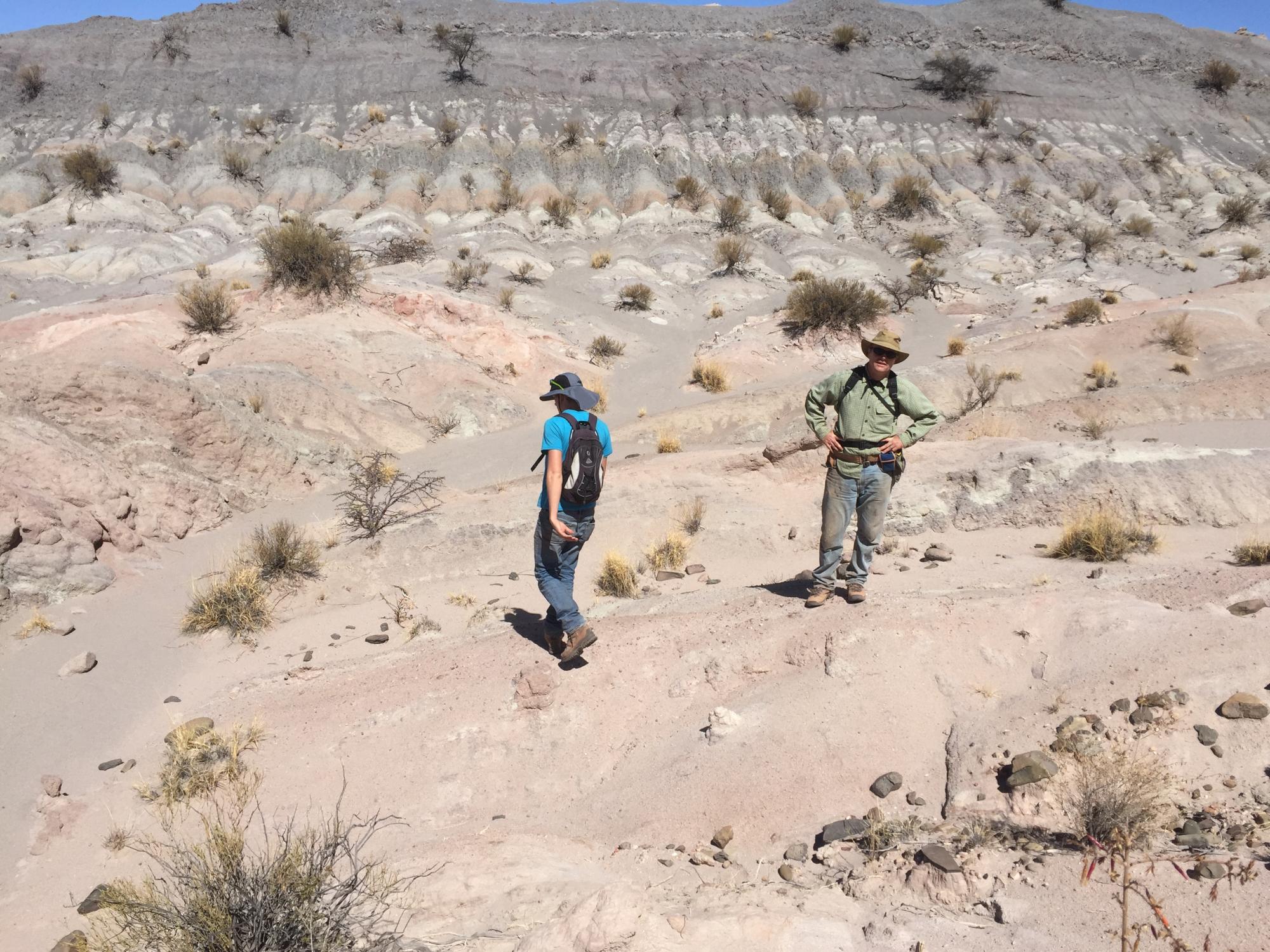 Joep van Dijk and Timothy White in Argentina