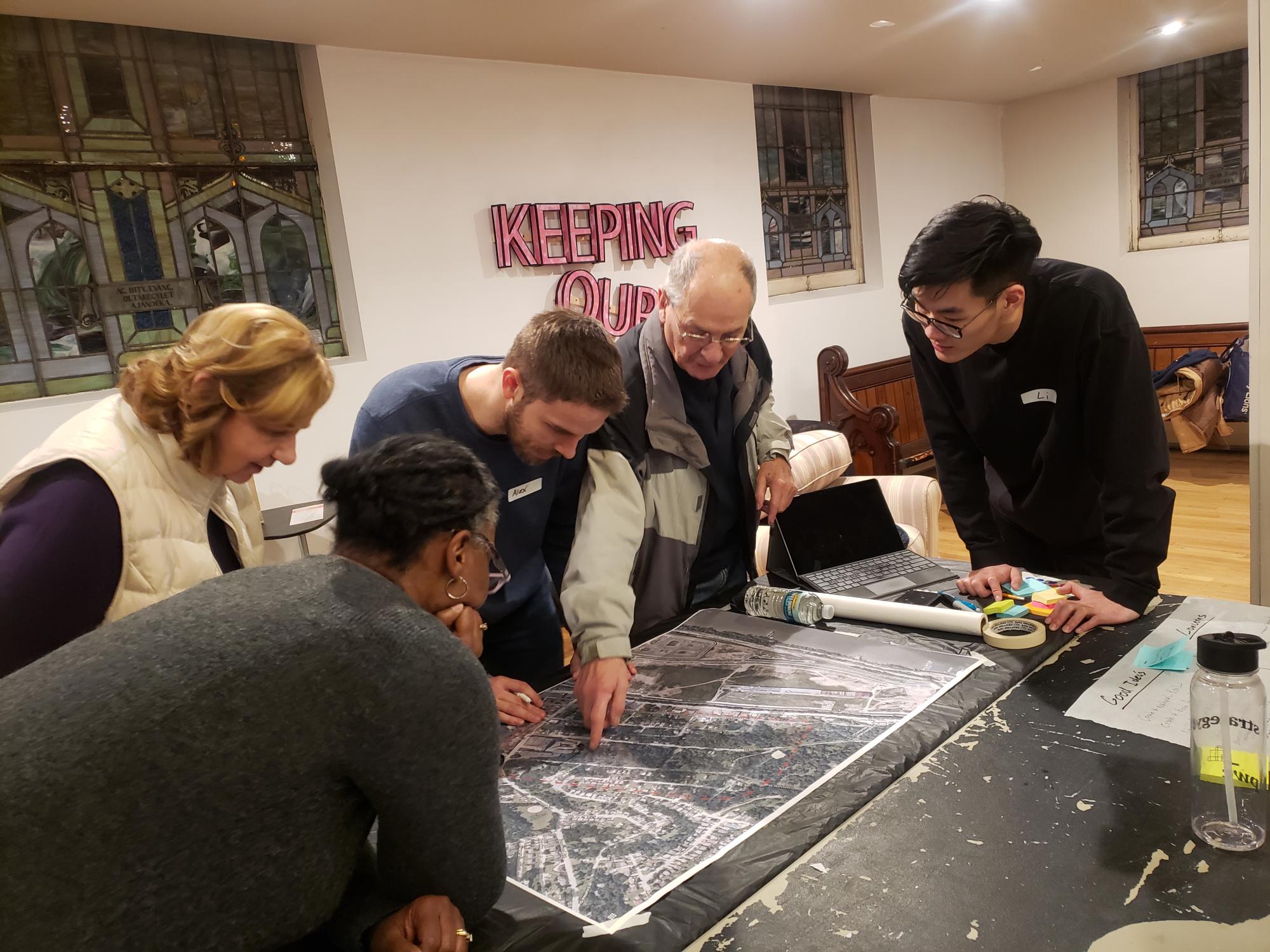 Kris and Carl DiPietro at Hazelwood Charrette