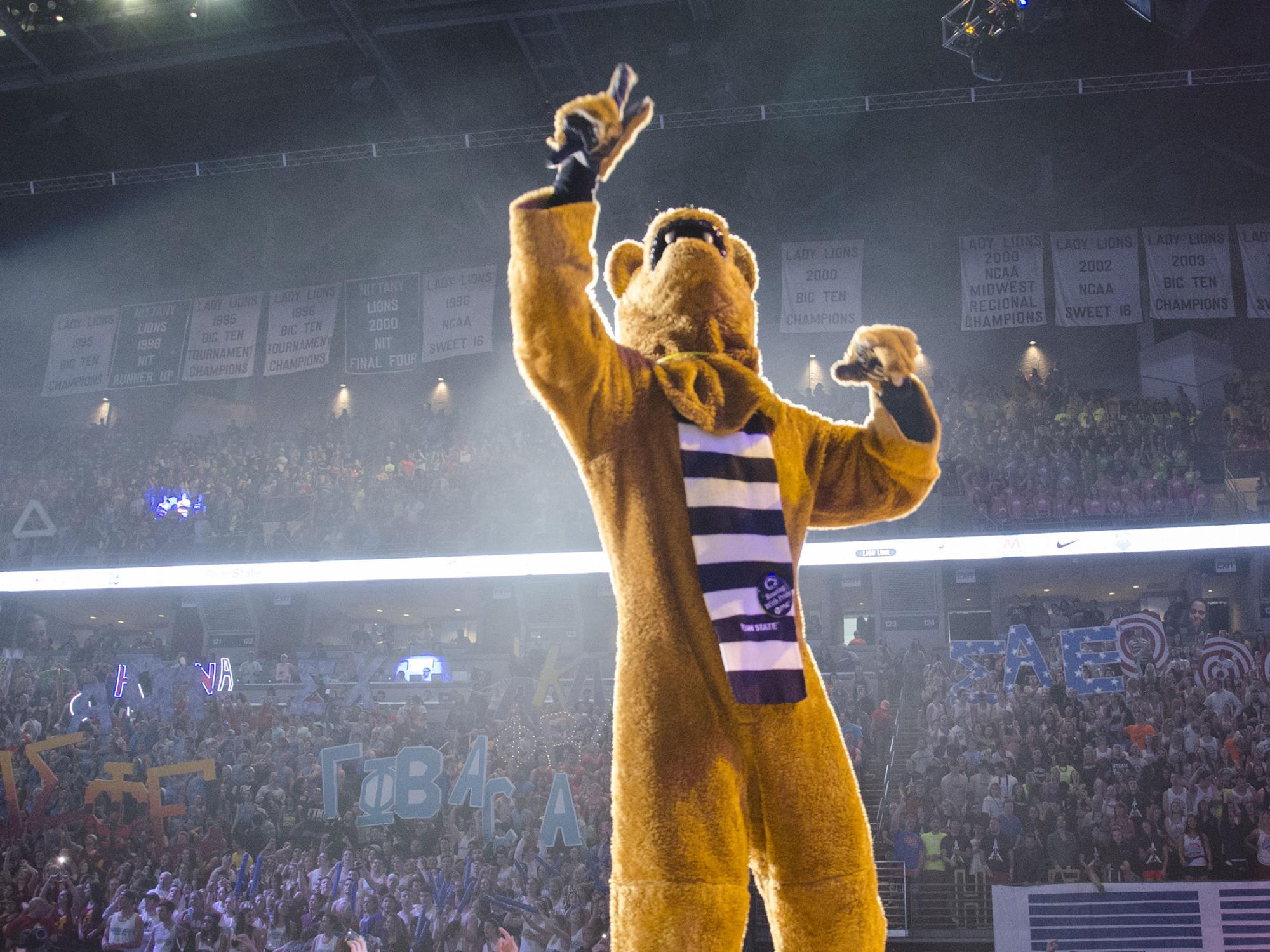The Lion on stage 
