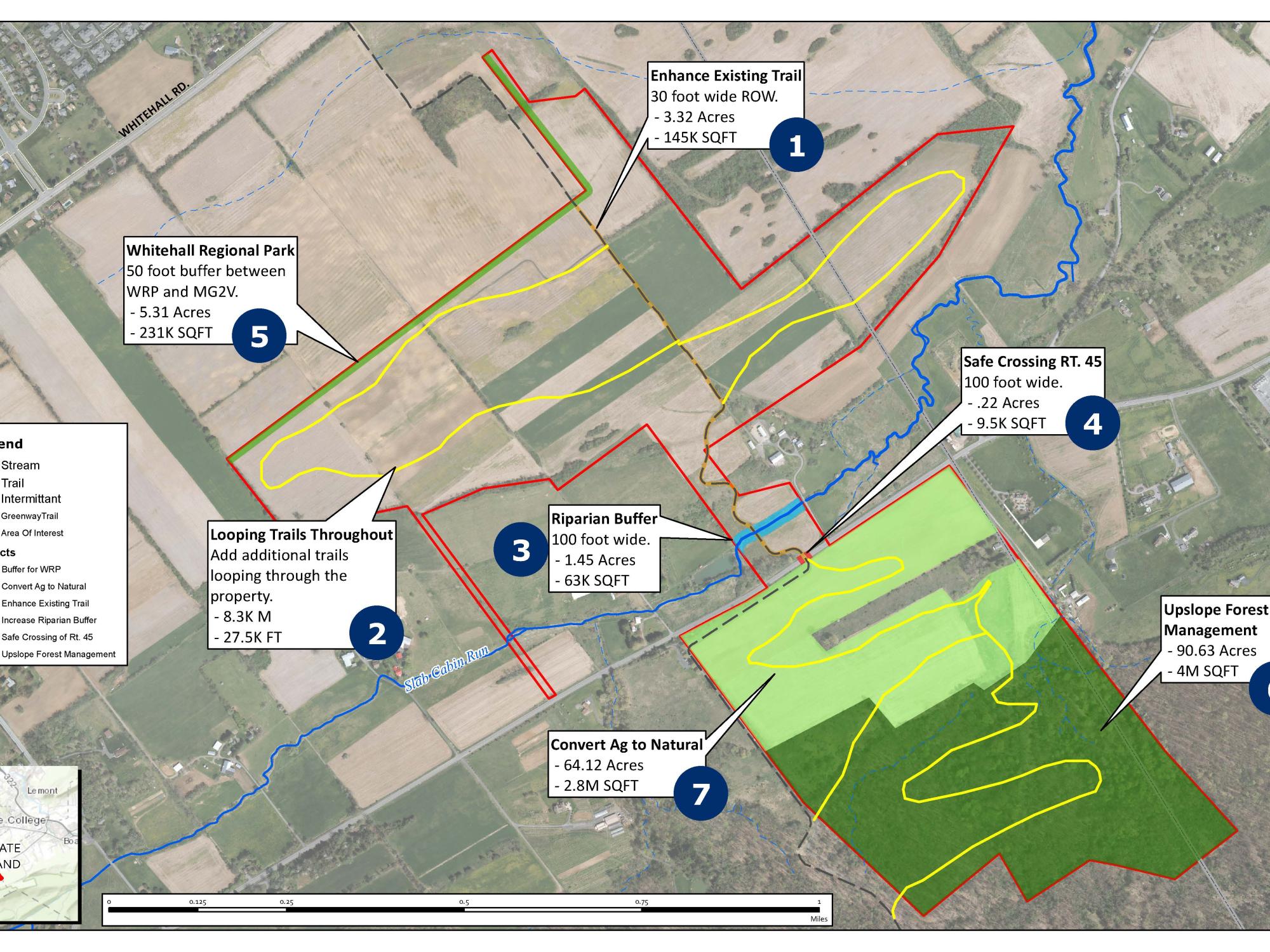 Map of Musser Gap property