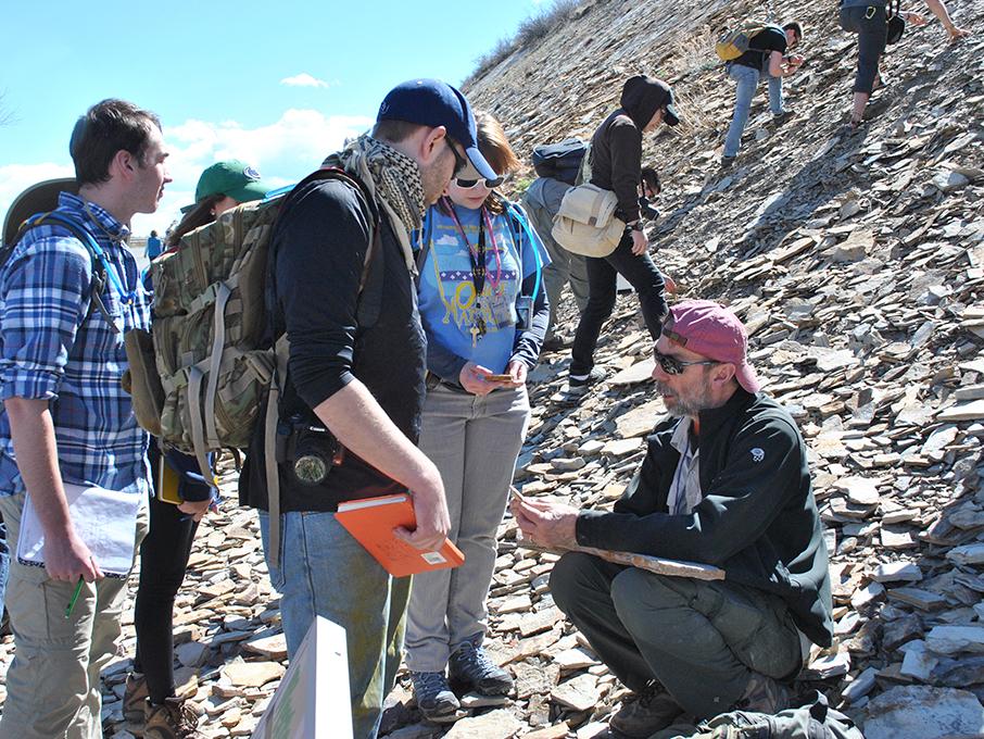 Geosciences professor Mark Patzkowsky said the four-day trip to Denver is a chance for students to observe how geological clues tell the story of life and to experience field work.