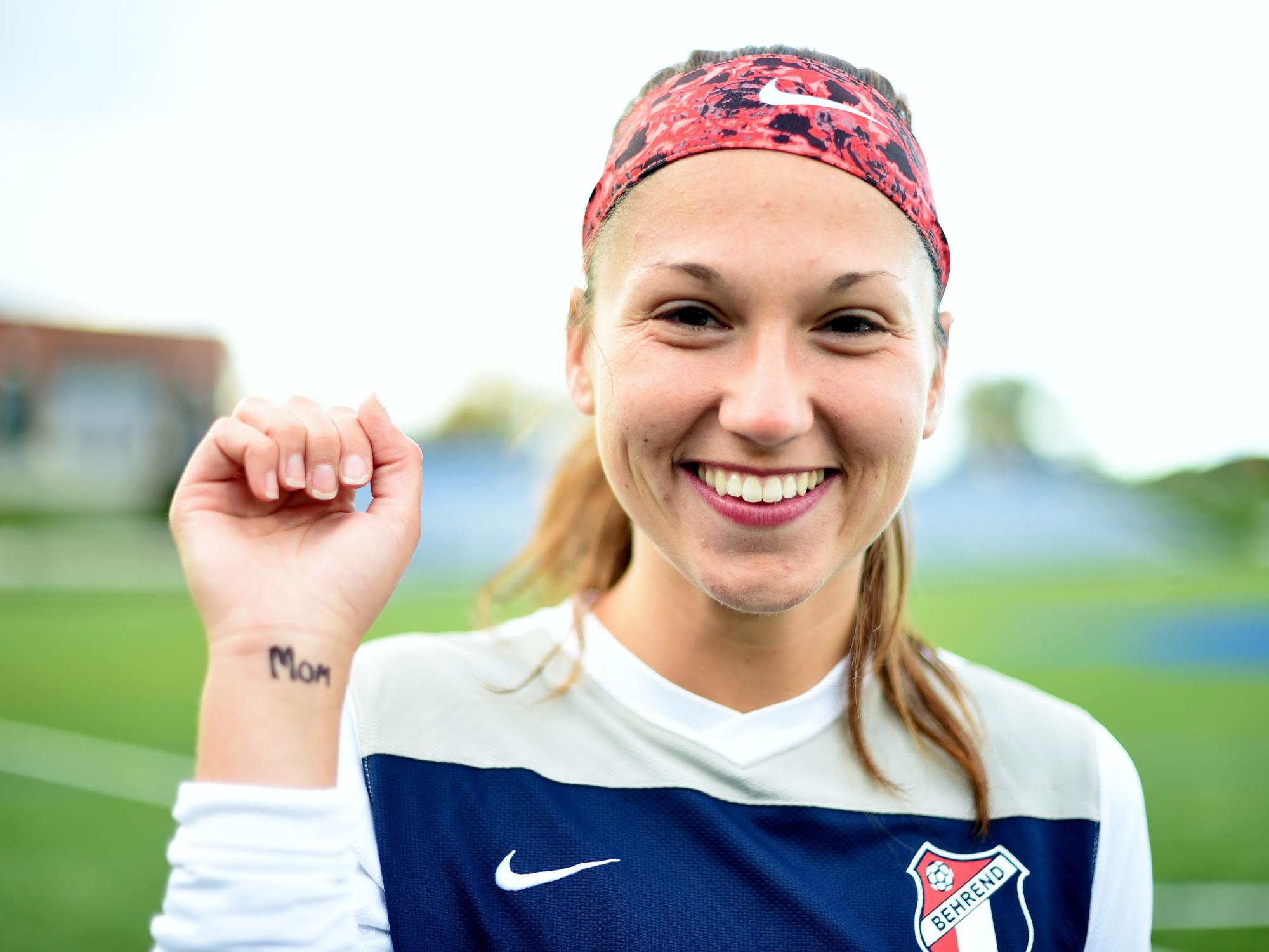 Penn State Behrend soccer player Meghan Burgdolt