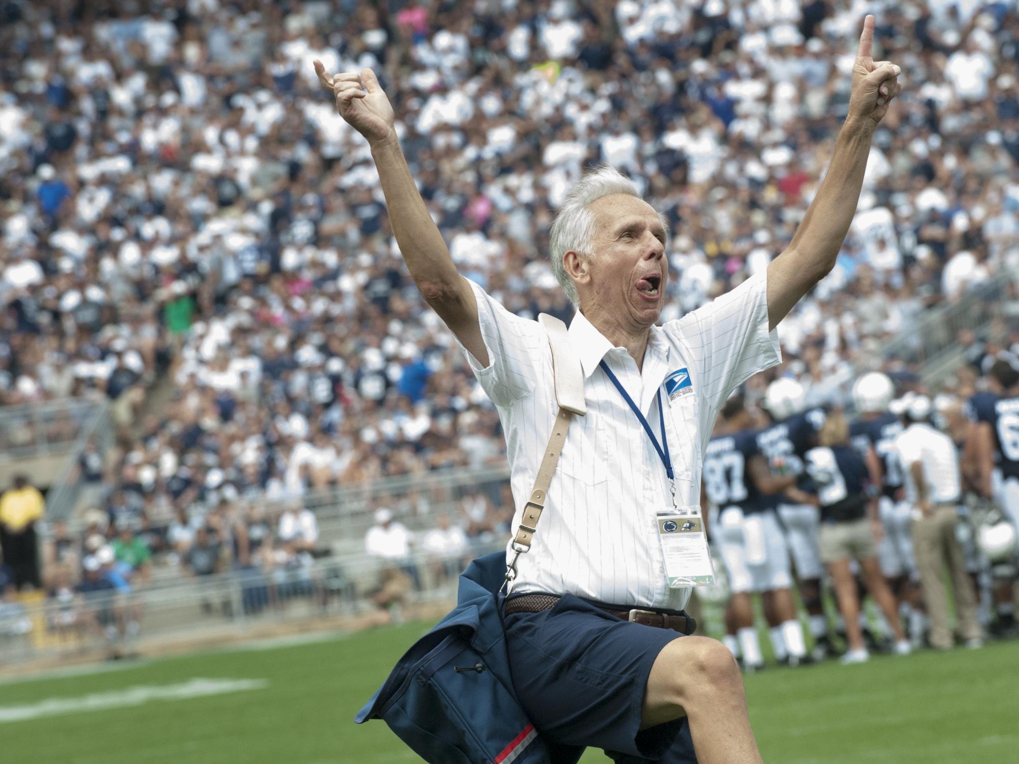 Mike the Mailman at Beaver Stadium