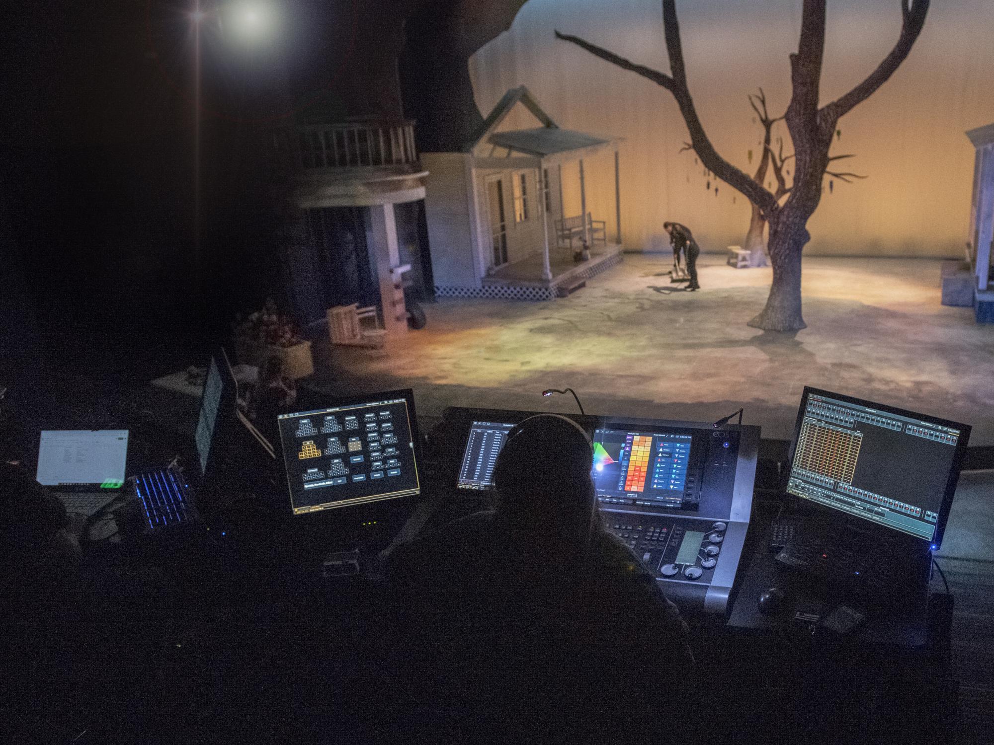 Technical crew theatre