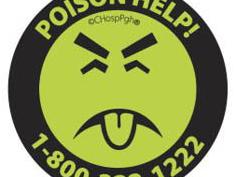 poison control program sticker