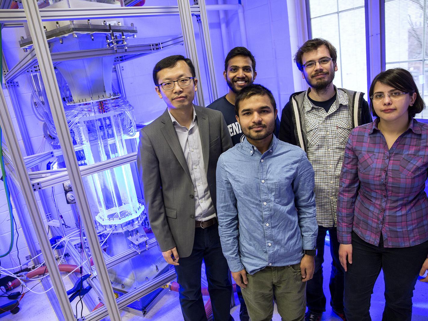 Fluid Transport Lab team