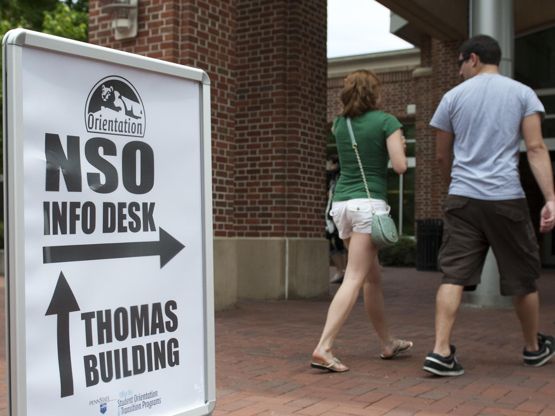 Entering New Student Orientation at HUB