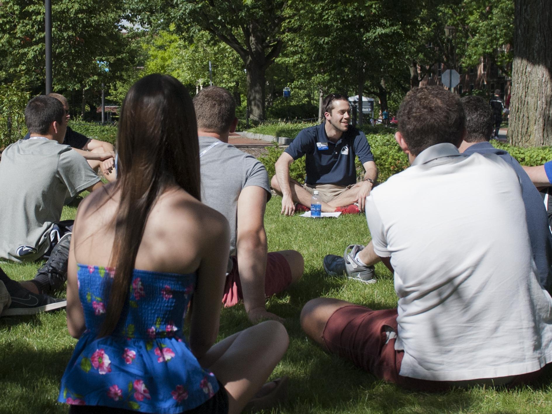 NSO outdoor discussion group
