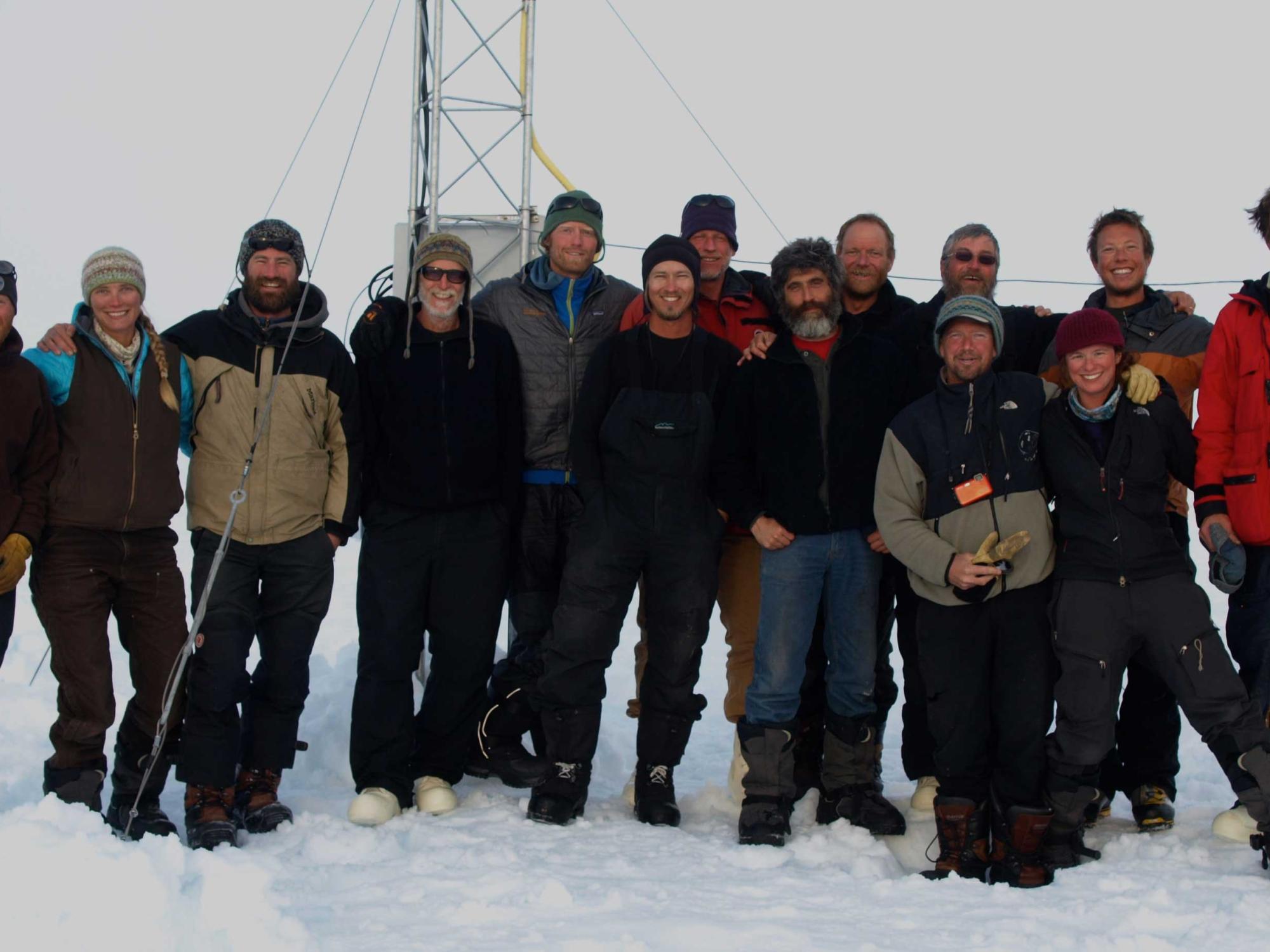 Pine Island Glacier team