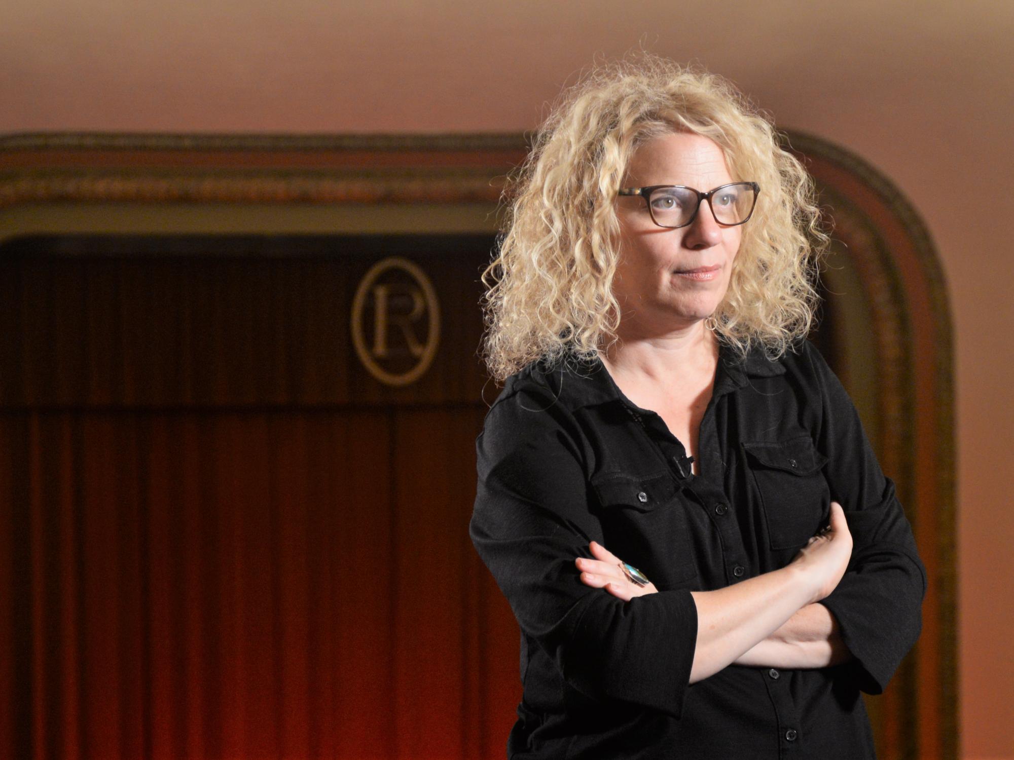 Pearl Gluck at the Rowland Theatre
