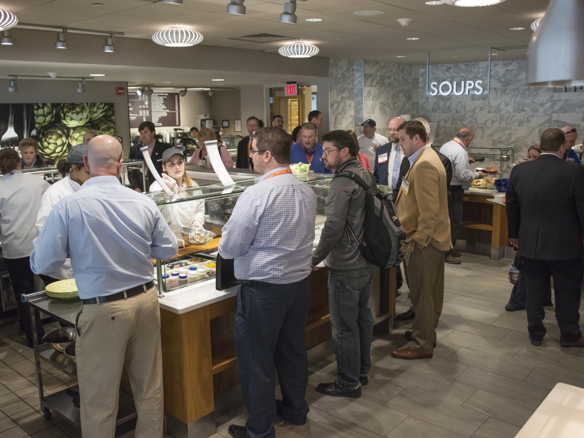 Members of PRLA dine at Cafe Laura