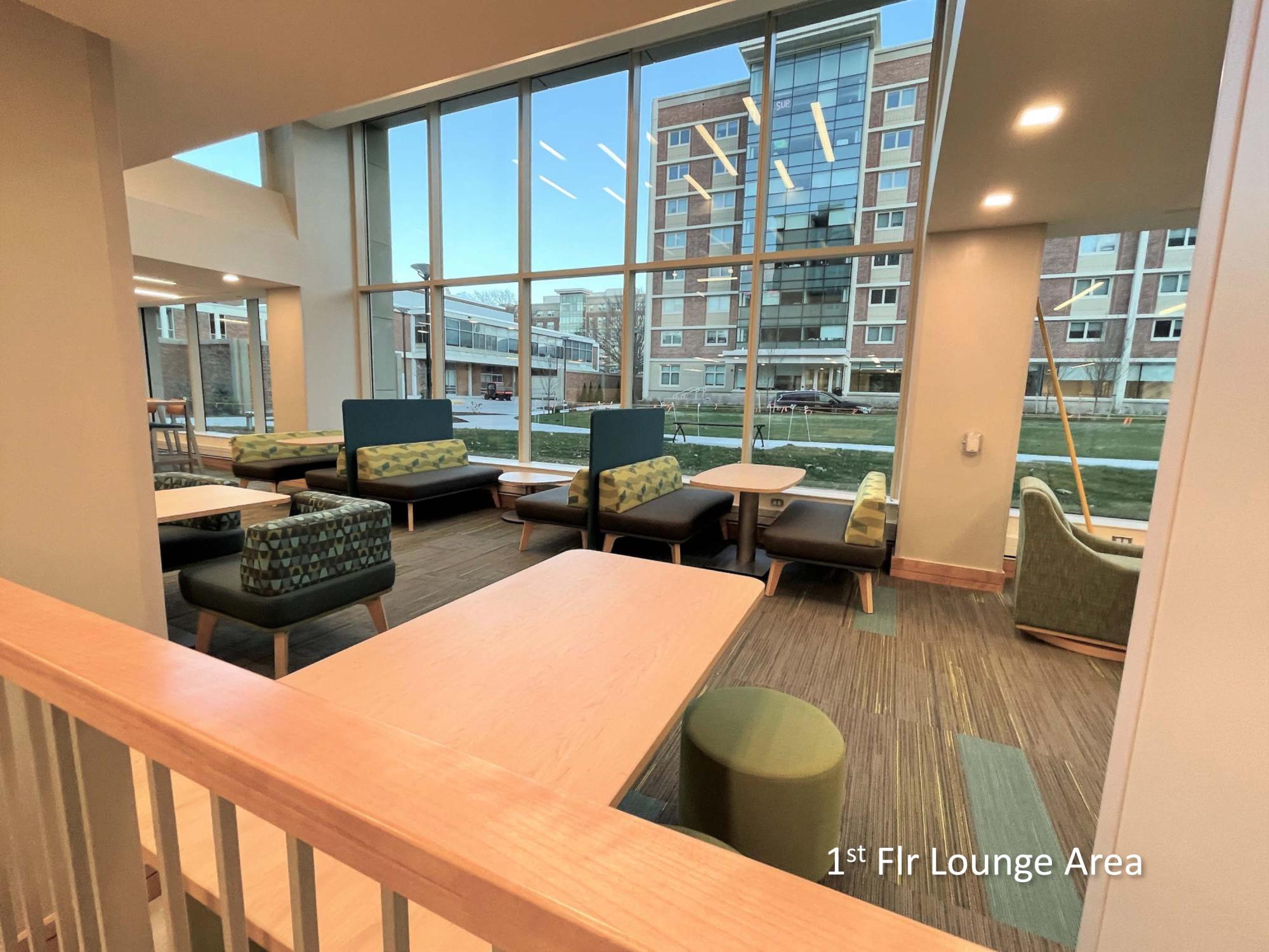 Sproul Hall First Floor Lounge Area