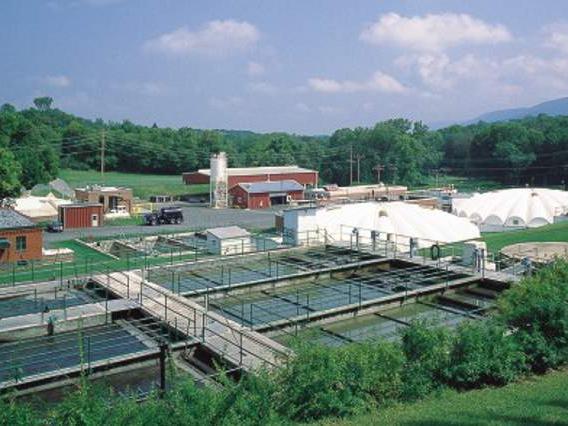 view of Penn State plant