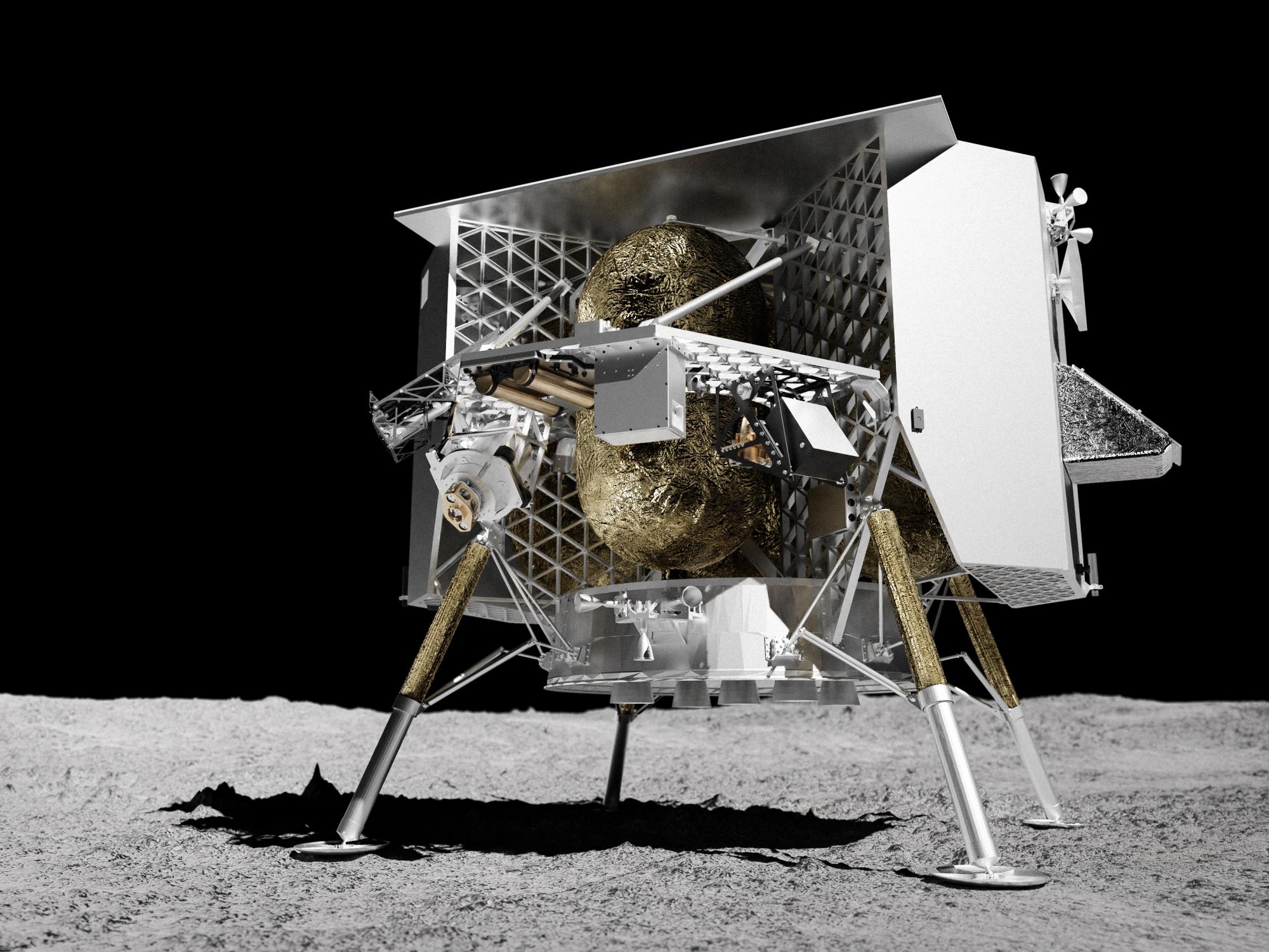 Astrobotic Peregrine Lunar Lander Hope Moonshot