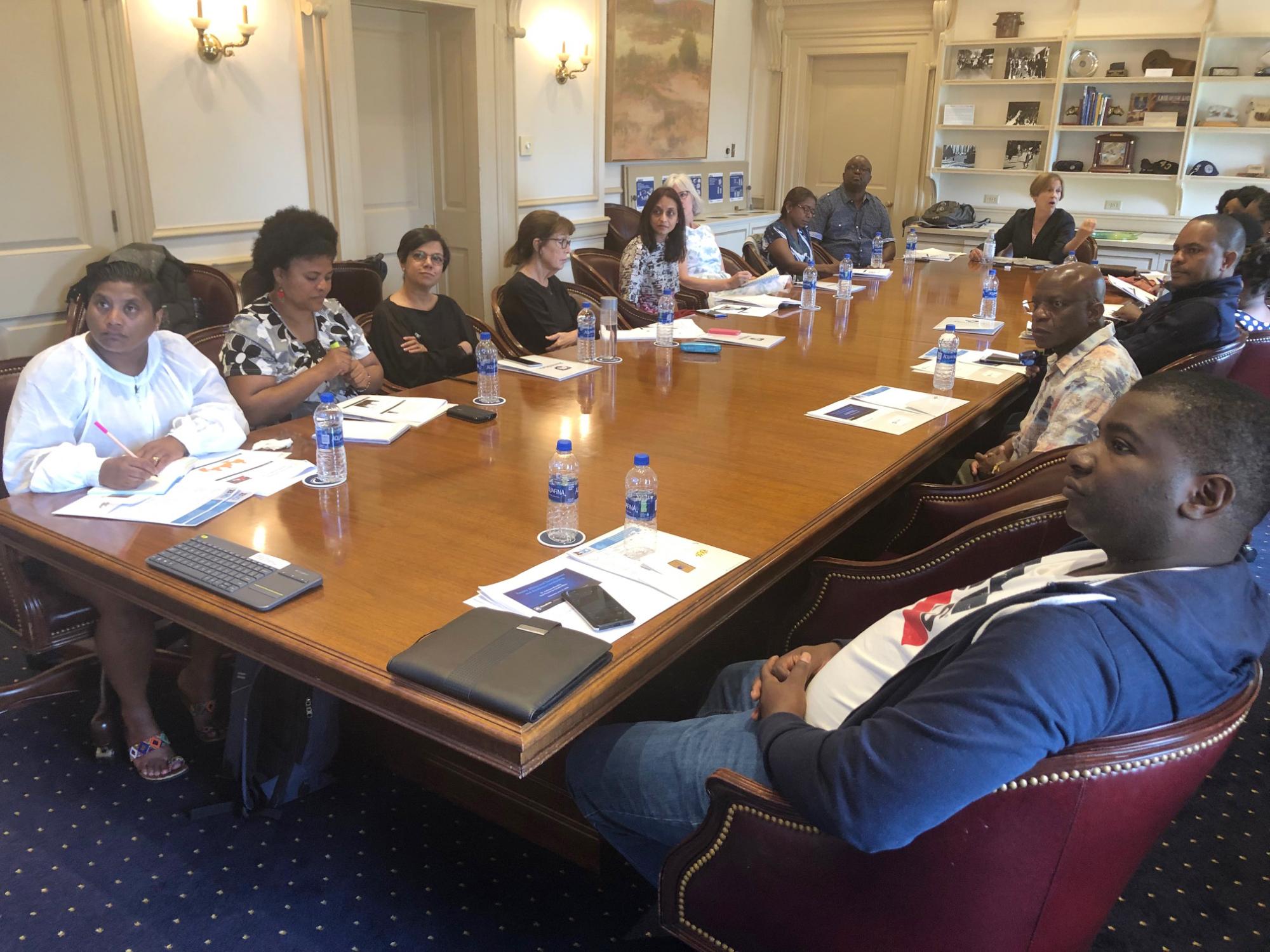 Phakamisa delegation meeting