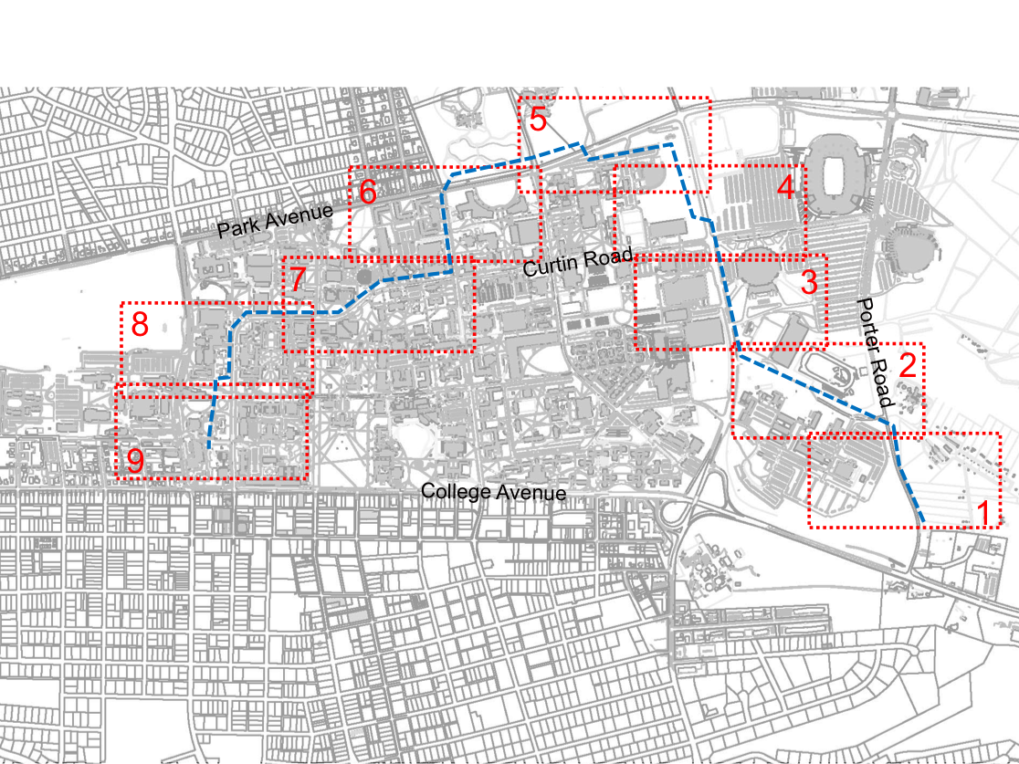 Segmented Pipeline Route