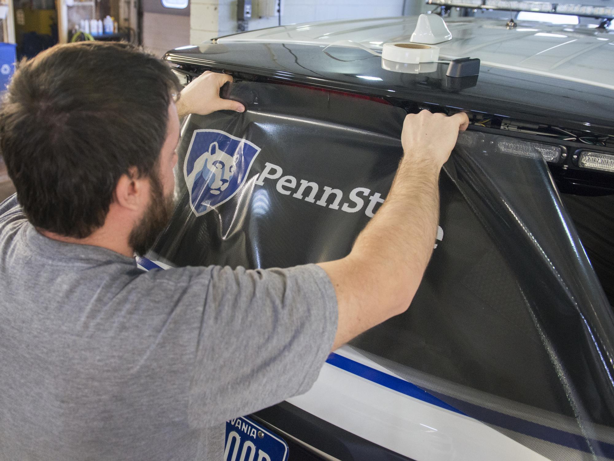 rear decal