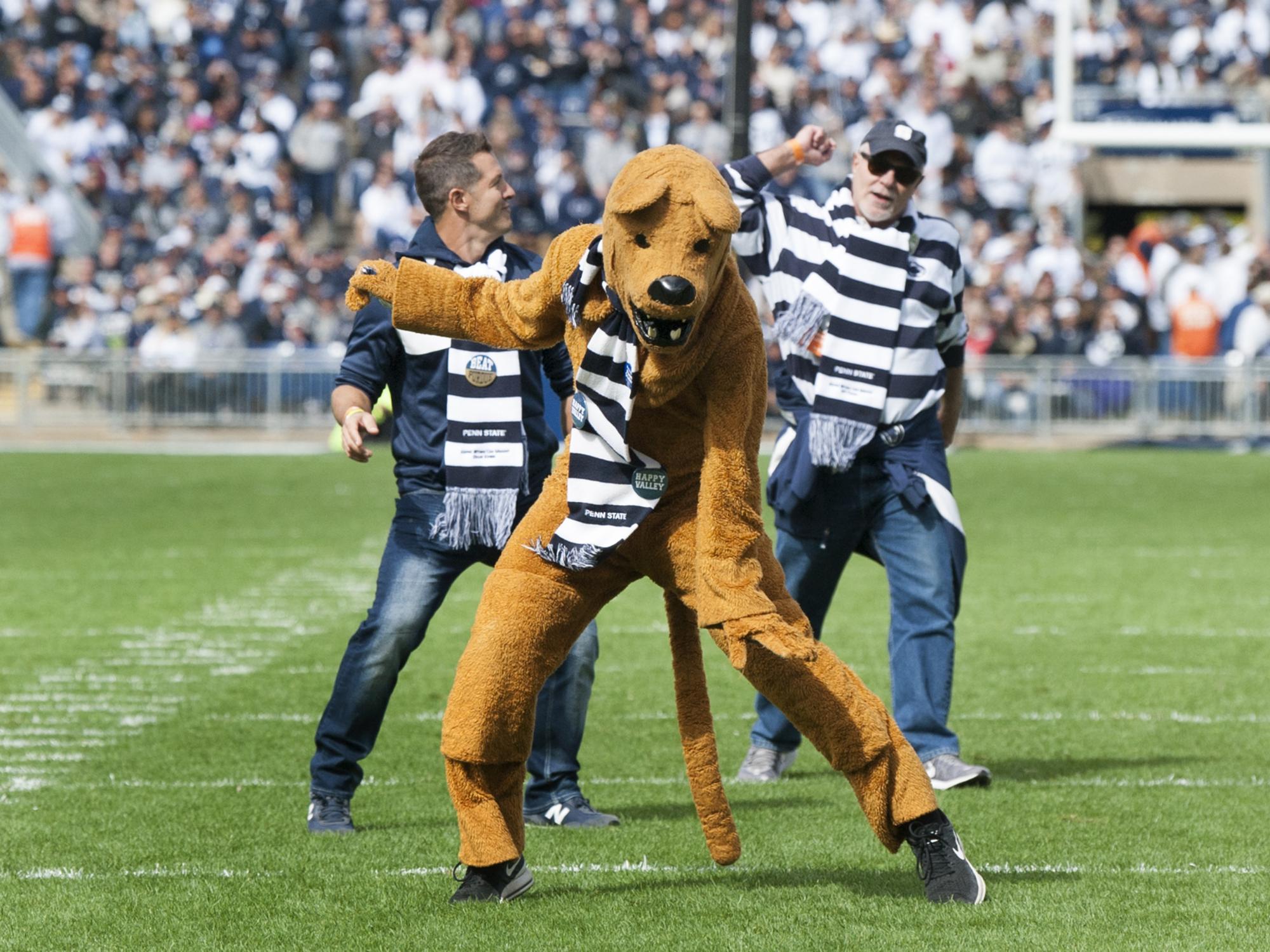 Penn State Nittany Lions - メッシュステートメントウォッチ - シルバーバンド Penn State Athletics, Nittany Lion Club post record-breaking