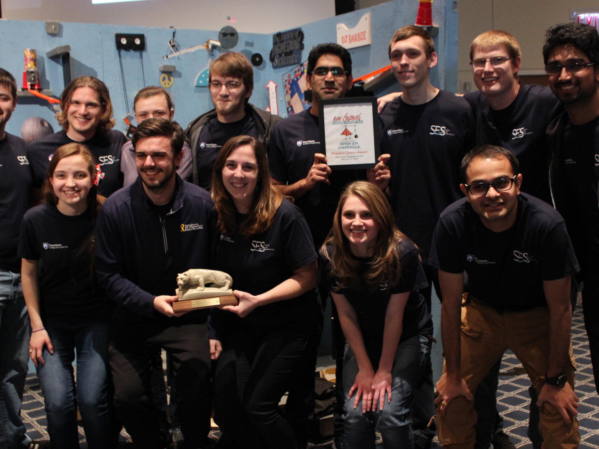 Society of Engineering Science celebrates win