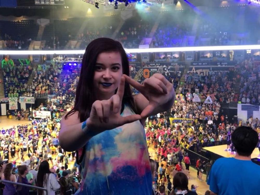 Haley Stipes at THON 2018