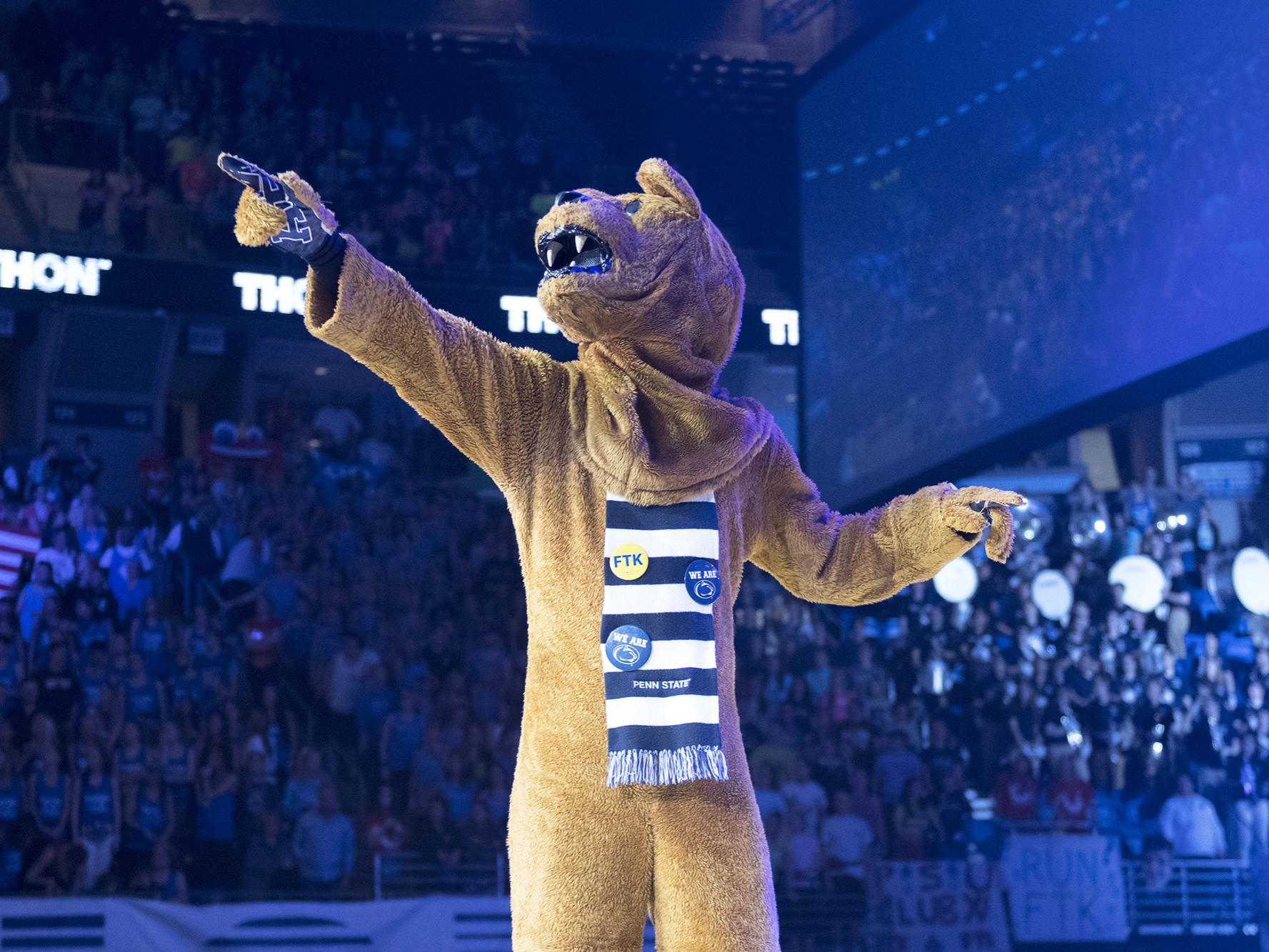 Nittany Lion at THON