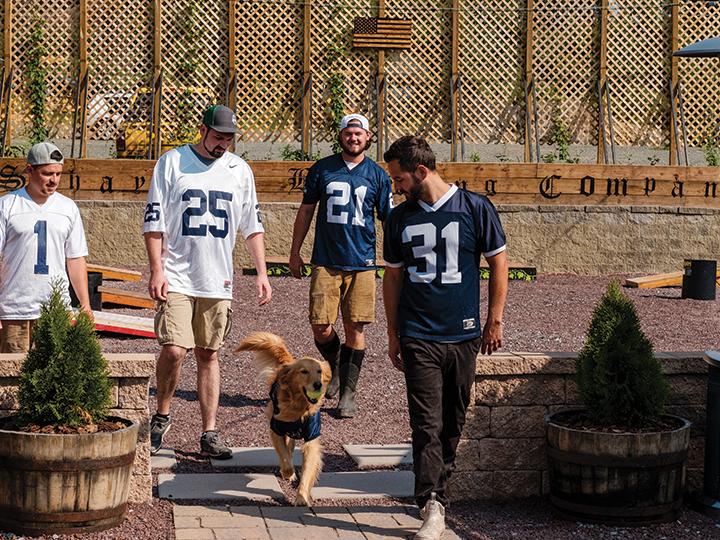 The Schaylor's brew crew.