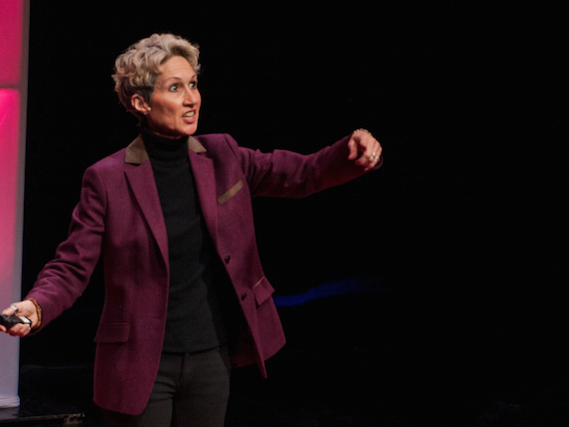Susan Russell speaking at TEDxPSU 2014