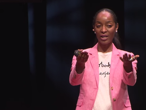 Jeanine Staples speaking at TEDxPSU
