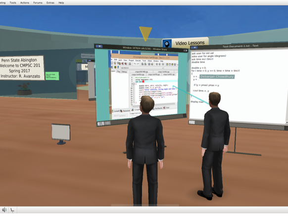 Abington Bob Avanzato Virtual World Figure 1
