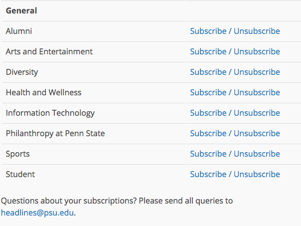 Headlines Issues General News Subscriptions