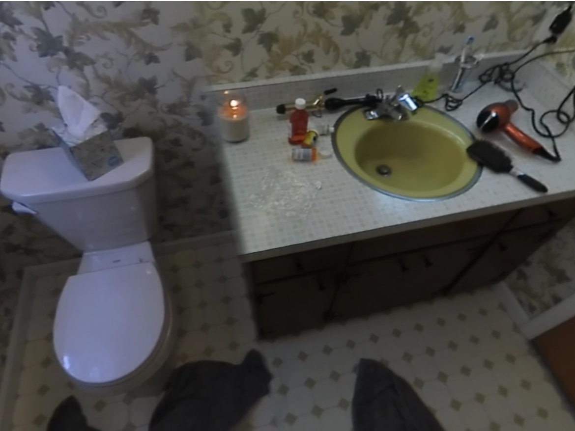Screen shot of 360 video for online nursing class