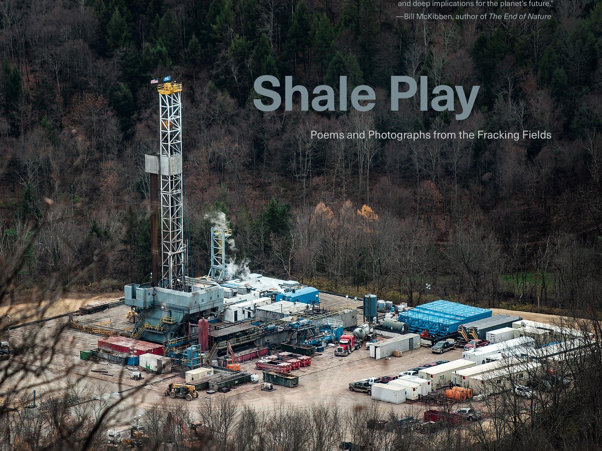 cover of poetry collection titled Shale Play