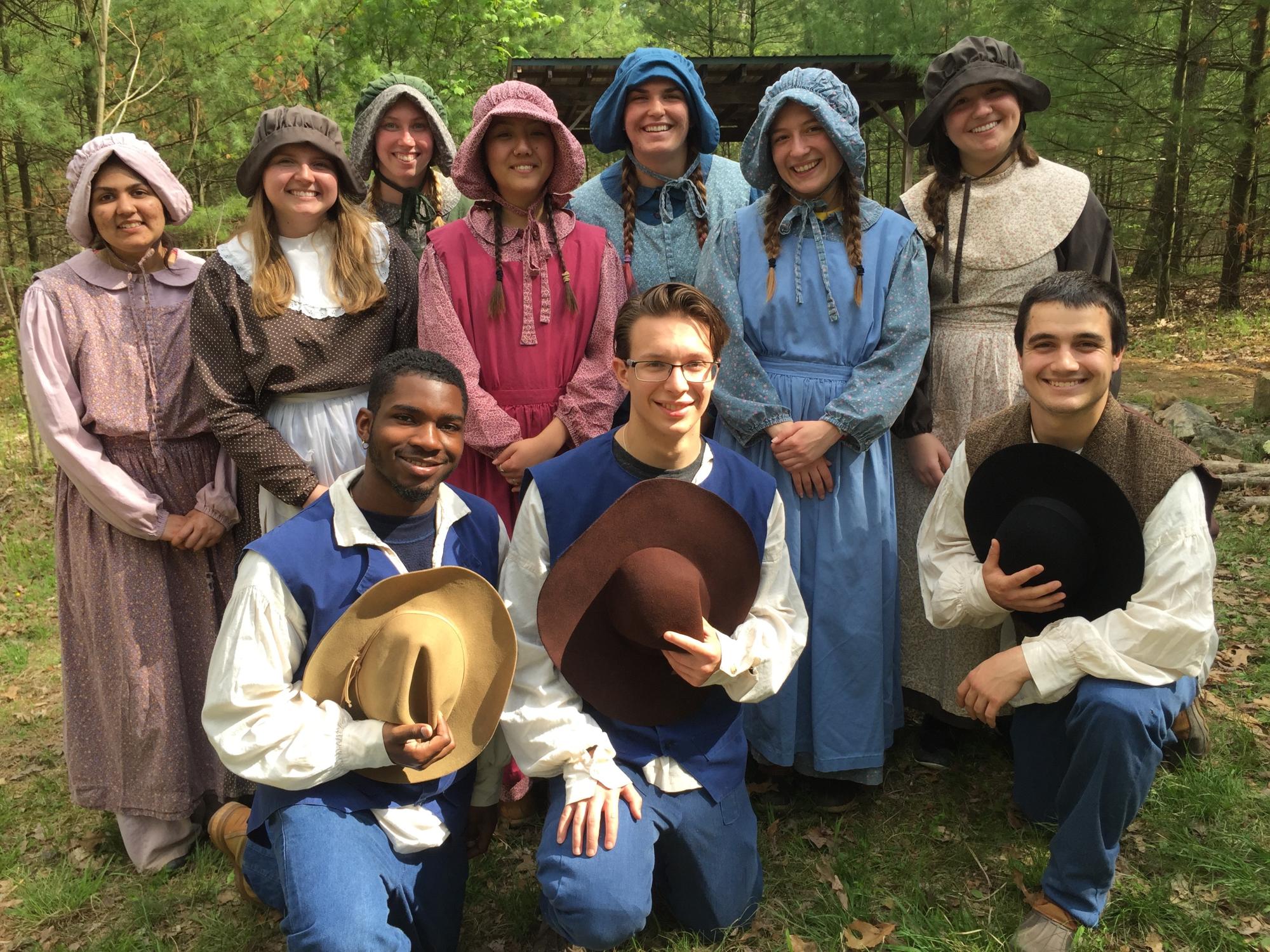 Shaver's Creek 19th century costumes