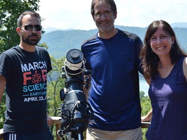 Robert Hart with Dr. Forrey and his wife, Tricia Clark