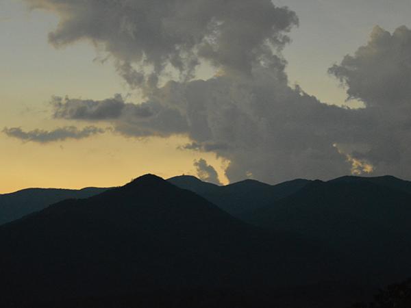 Totality sunset