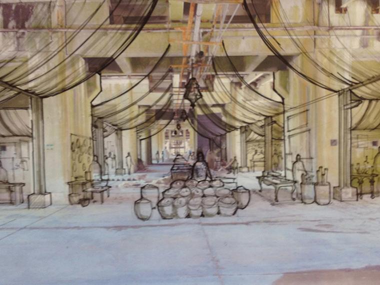 Matthew Sullivan, concept drawing